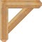Ekena Millwork Traditional Craftsman Rough Sawn Bracket, Western Red Cedar, 6"W x 32"D x 32"H BKT06X32X32TRA04RWR - alternate 3